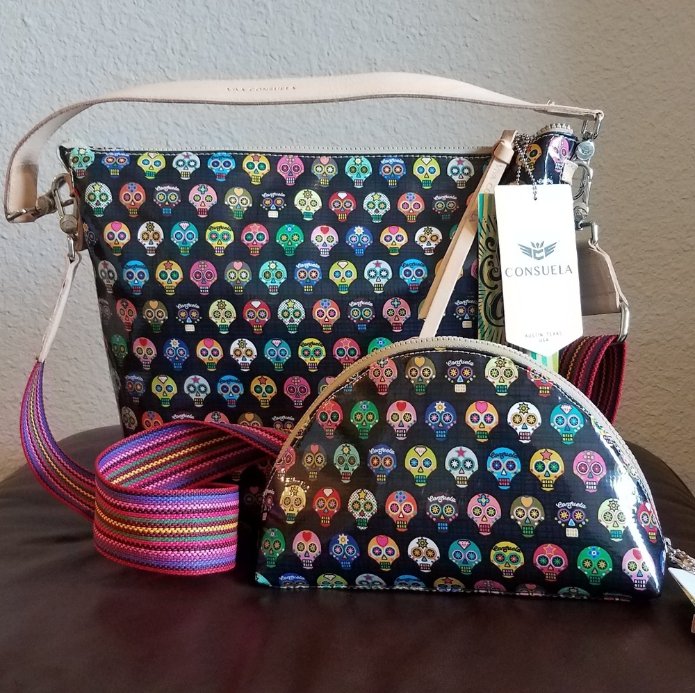 BRAND NEW Consuela purse and cosmetic bag
